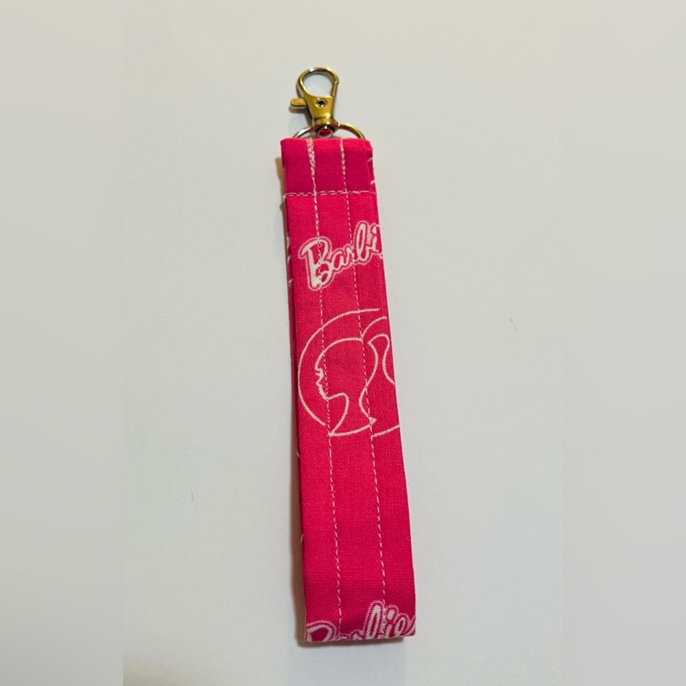Barbie key chain wristlet